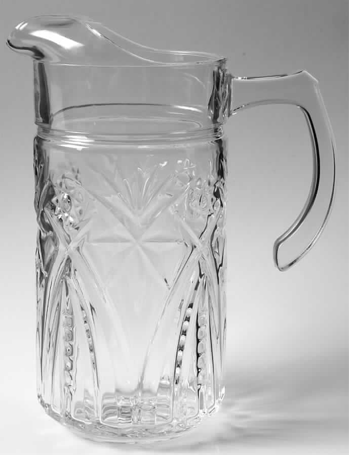 Vincennes 50 Oz Ice Lip Jug by Cristal D'Arques - Durand-1