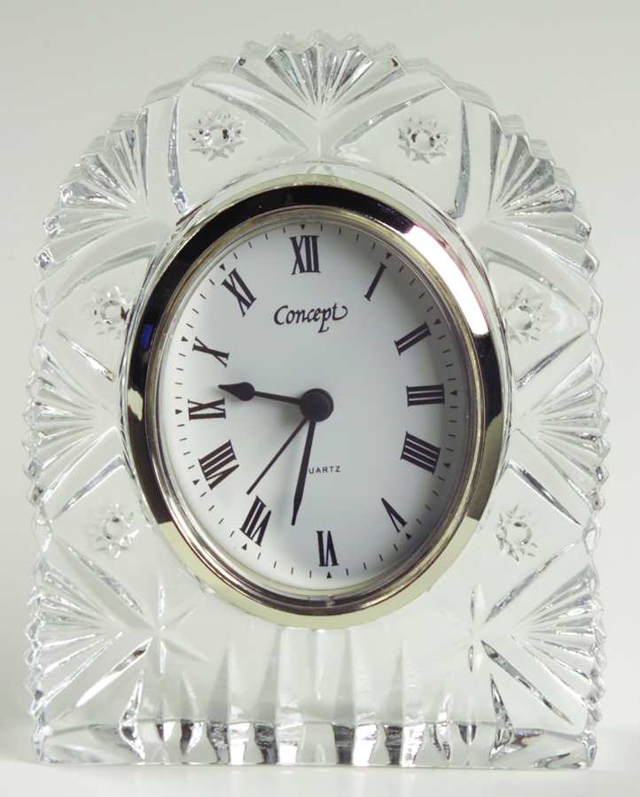 Vincennes Quartz Clock by Cristal D'Arques - Durand-1