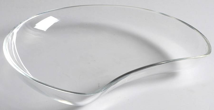 Antibes Crescent Salad Plate by Lalique-1