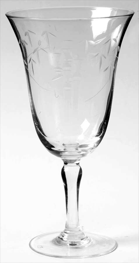 Old Bamboo Water Goblet by Craftsman Stemware-1