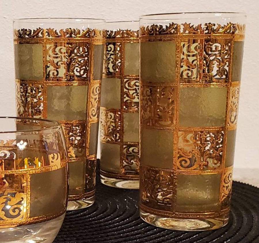 Prado Green Highball Glass by Culver-1