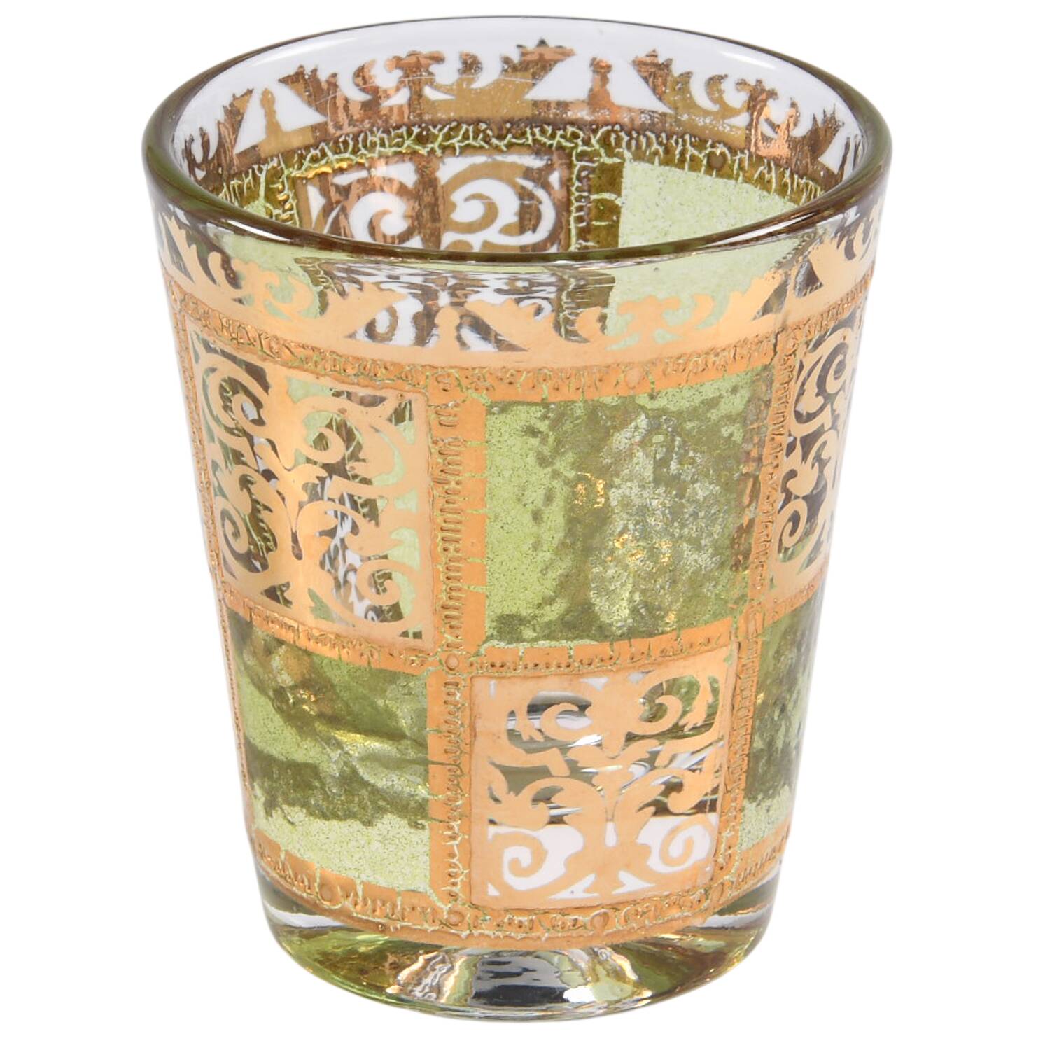 Prado Green Shot Glass by Culver-1
