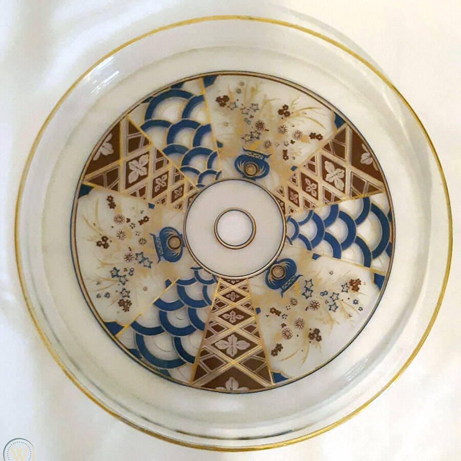 Imari 12" Round Platter by Culver-1
