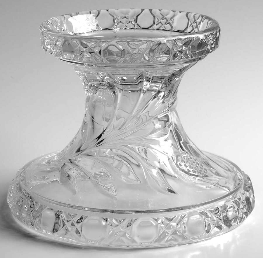 Wild Rose Clear Punch Bowl Stand by Cambridge-1