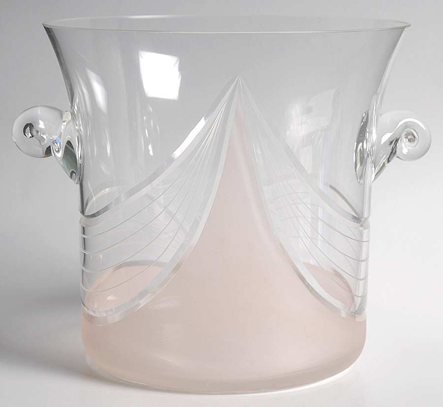 Melinda Pink (Frosted) Ice Bucket by Crystal Clear Industries-1