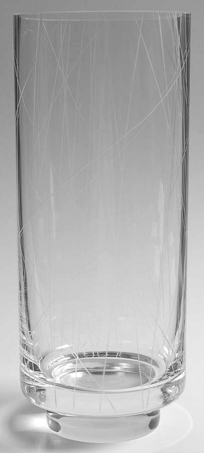 Random Cut 10" 1 Piece Open Hurricane/Vase by Calvin Klein-1