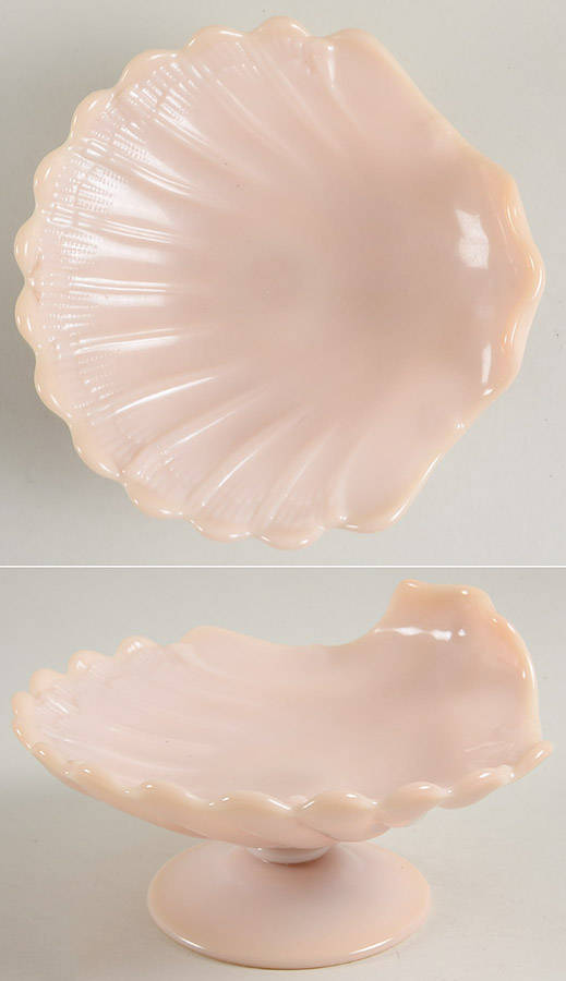 Seashell Crown Tuscan 7" Shell Shape Bowl Comport by Cambridge-1