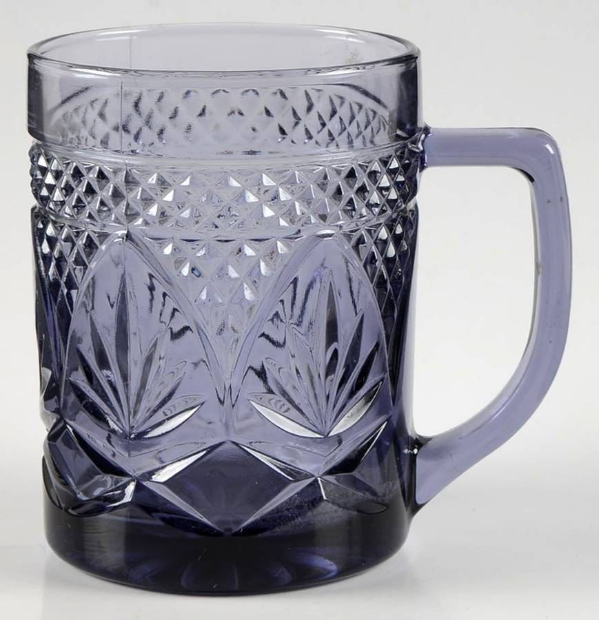 Antique Amethyst Mug by Cristal D'Arques - Durand-1