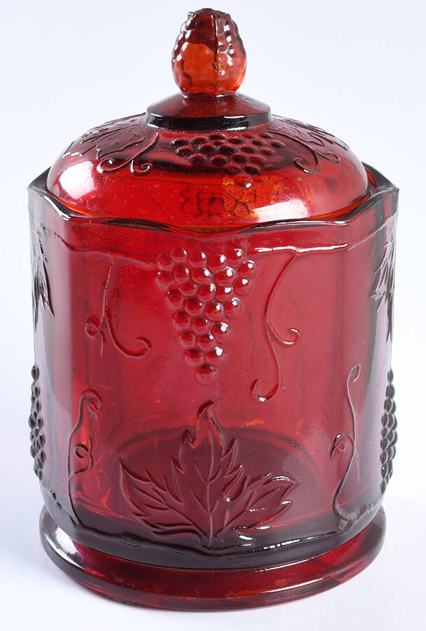 Harvest Ruby Small Canister & Lid by Colony-1