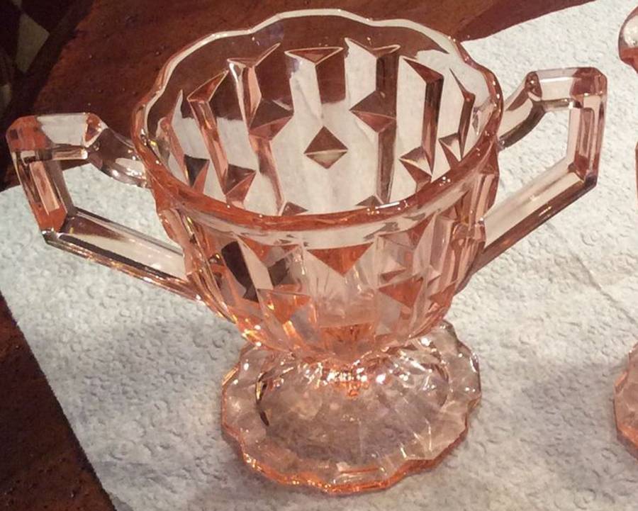 Francis Pink Open Sugar by Central Glass Works-1