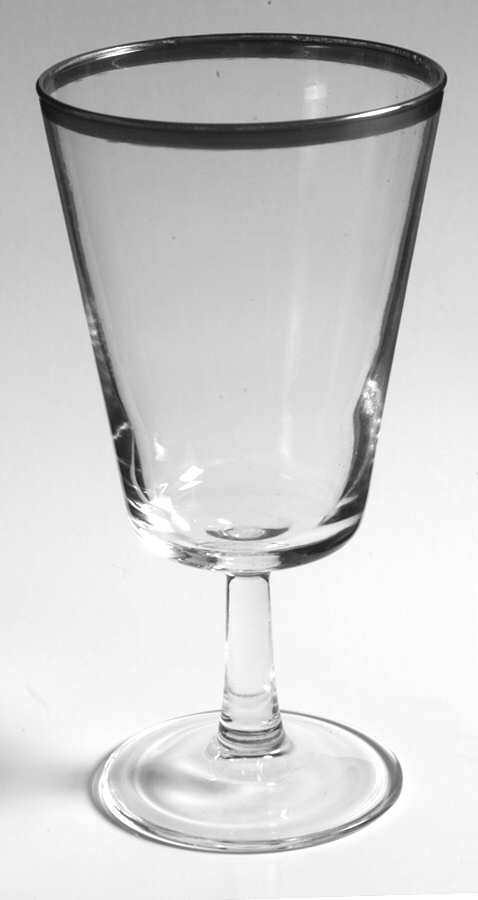 Parisienne Water Goblet by Cristal D'Arques - Durand-1