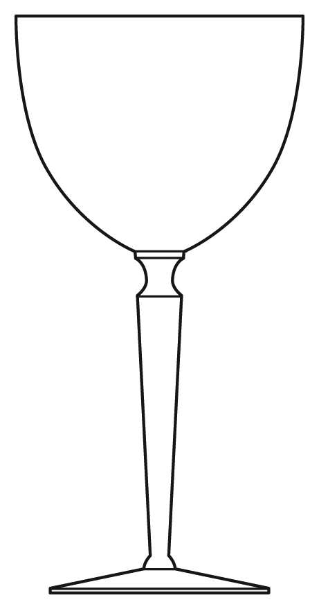 3104 Clear Water Goblet by Cambridge-1