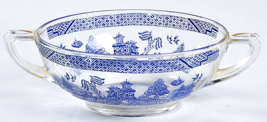 Willow Blue Cream Soup Bowl Only by Cambridge-1