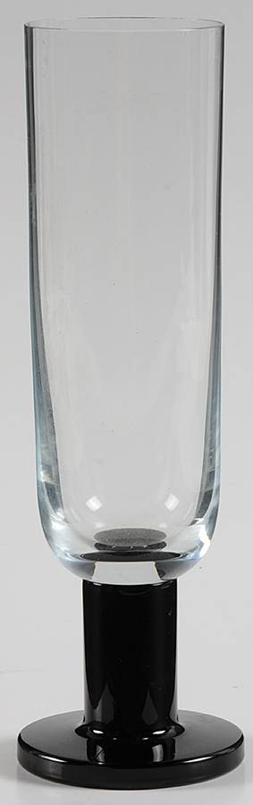 Viva Black Fluted Champagne by Crate & Barrel-1