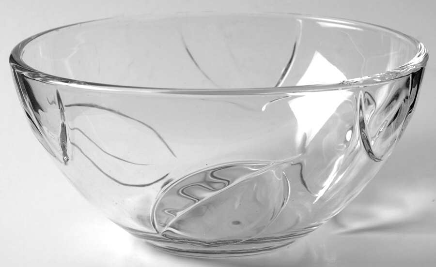 Botanic Individual Salad Bowl by Cristal D'Arques - Durand-1