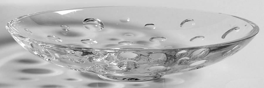 Celebration 8" Round Bowl by Cristal D'Arques - Durand-1