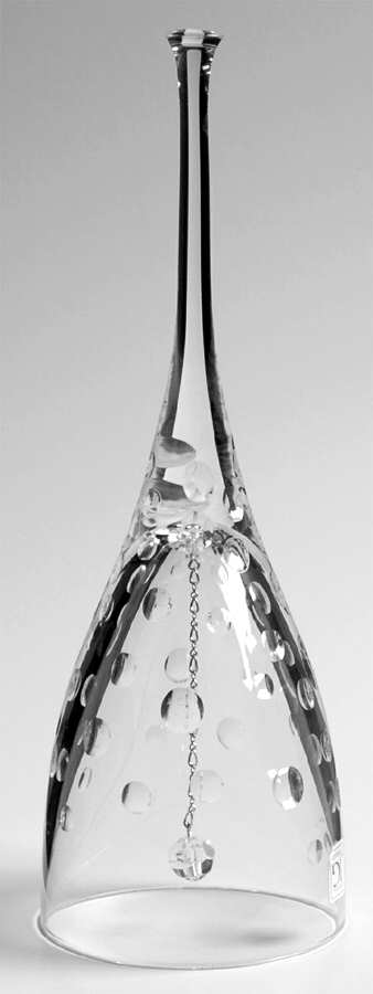 Celebration Bell Made From Goblet by Cristal D'Arques - Durand-1