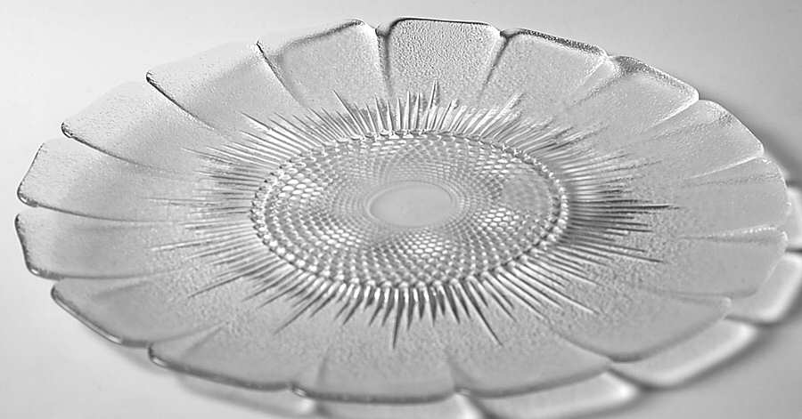 Floral Bouquet Dinner Plate by Cristal D'Arques - Durand-1