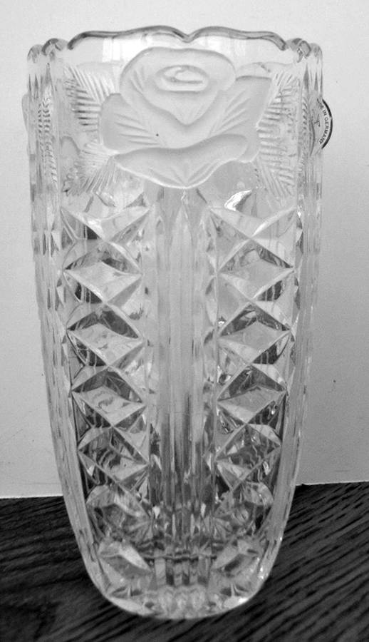 Dorsette 6" Flower Vase by Crystal Clear Industries-1