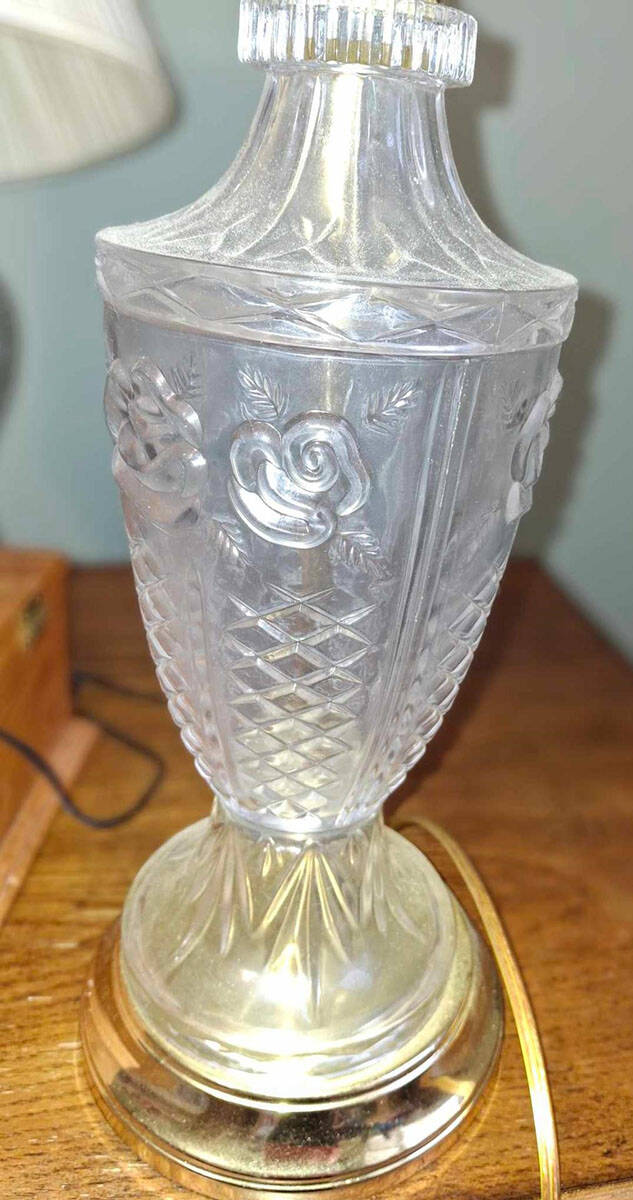 Dorsette 30" Electric Lamp & Shade by Crystal Clear Industries-1