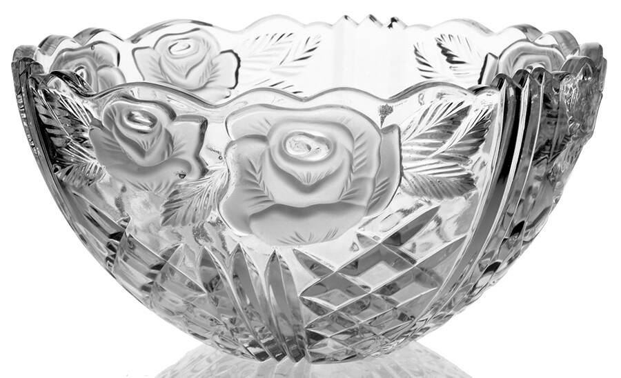 Dorsette 8" Round Bowl by Crystal Clear Industries-1