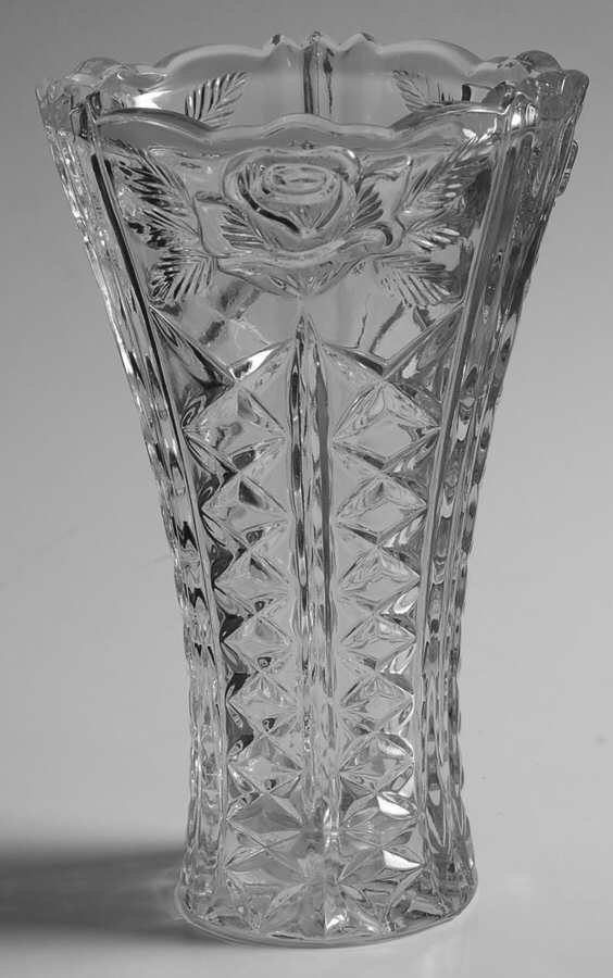 Dorsette 7" Flower Vase by Crystal Clear Industries-1