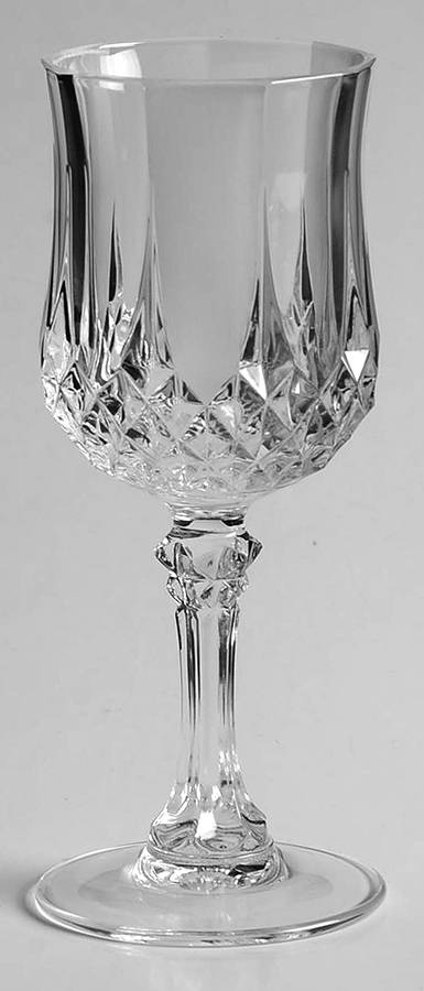 Longchamp (Clear) Frosted Cordial Glass by Cristal D'Arques - Durand-1