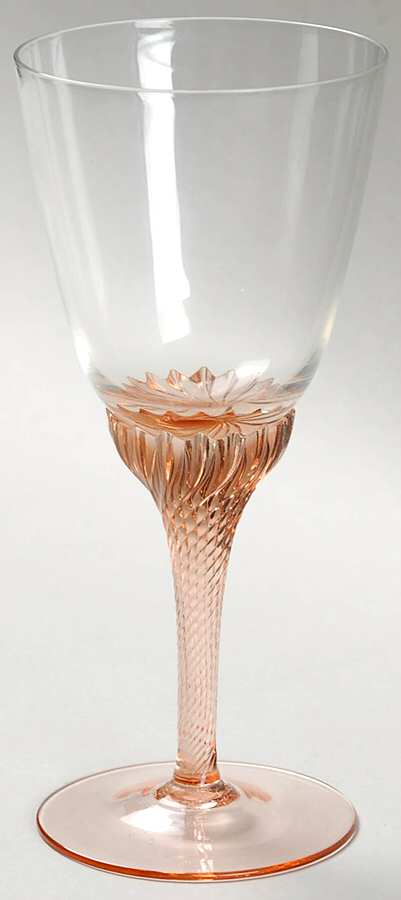 Flair Clear Pink Wine by Czechoslovakia-1