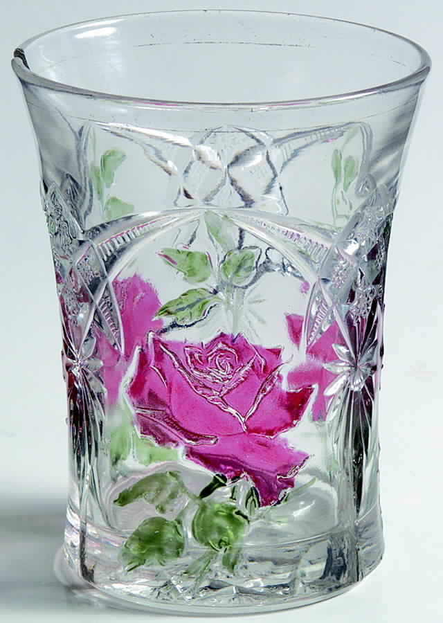 La France Ruby Flash Flat Tumbler by Co-Operative Flint-1