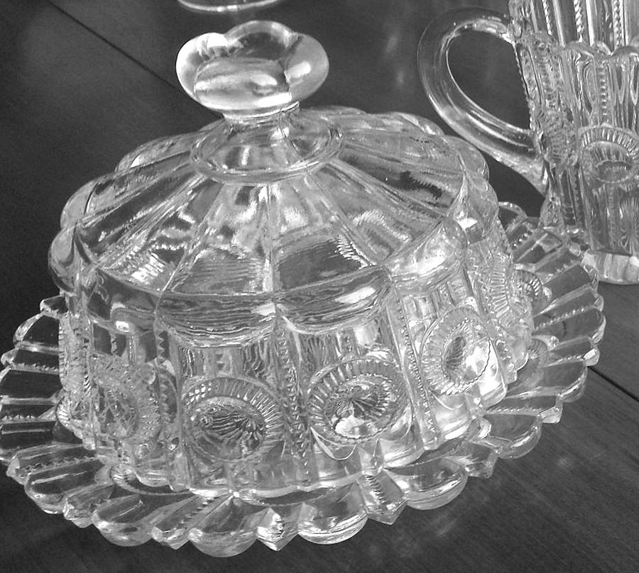 Columbia Round Covered Butter by Co-Operative Flint-1