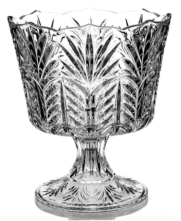 Portico 9" Open Compote by Crystal Clear Industries-1