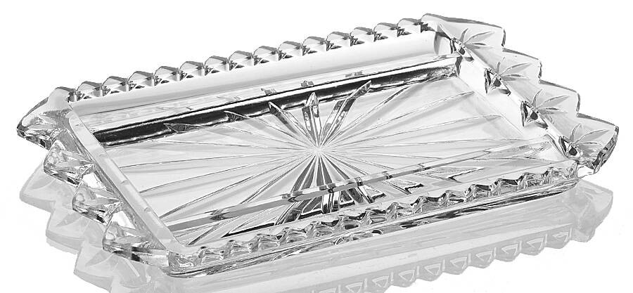 Portico 1/4 Covered Butter Dish No Lid by Crystal Clear Industries-1