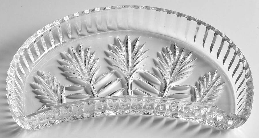 Portico Crescent Salad Plate by Crystal Clear Industries-1