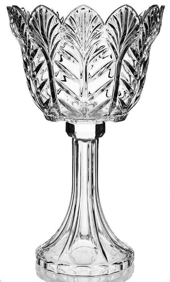 Portico 14" Height Open Compote by Crystal Clear Industries-1