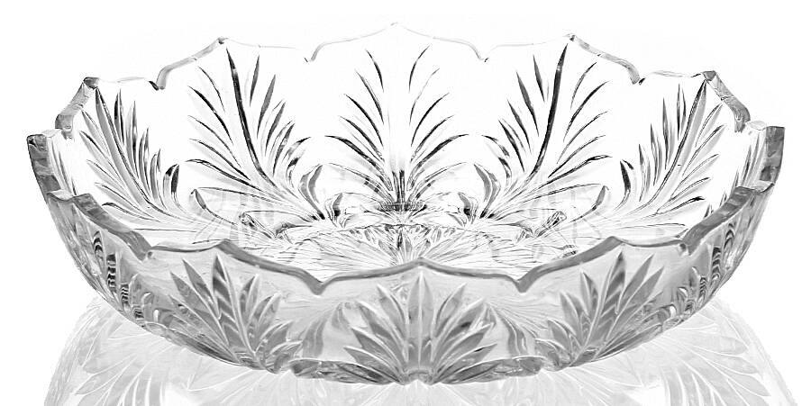 Portico (2 Piece) Cracker/Condiment Set Bowl by Crystal Clear Industries-1