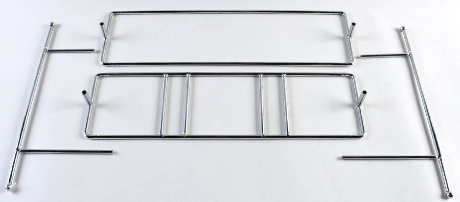 Portico (5 Picce) Serving Set Metal Stand by Crystal Clear Industries-1