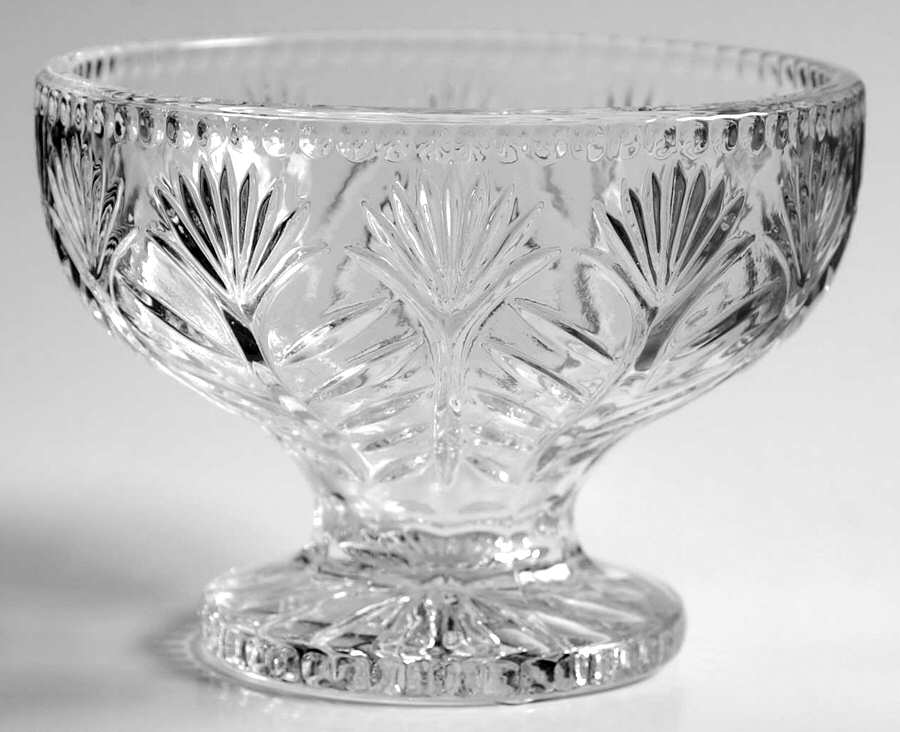 Portico Footed Dessert by Crystal Clear Industries-1