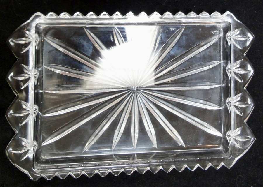 Portico 1/4 Pound Butter Dish, No Lid by Crystal Clear Industries-1