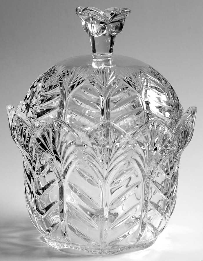 Portico Candy Dish & Lid by Crystal Clear Industries-1