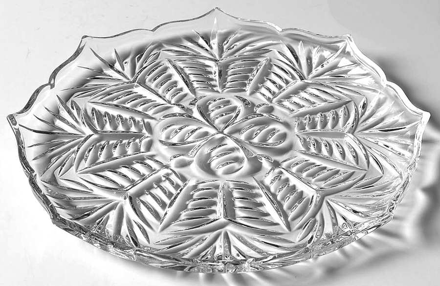 Portico 7" Salad Plate by Crystal Clear Industries-1