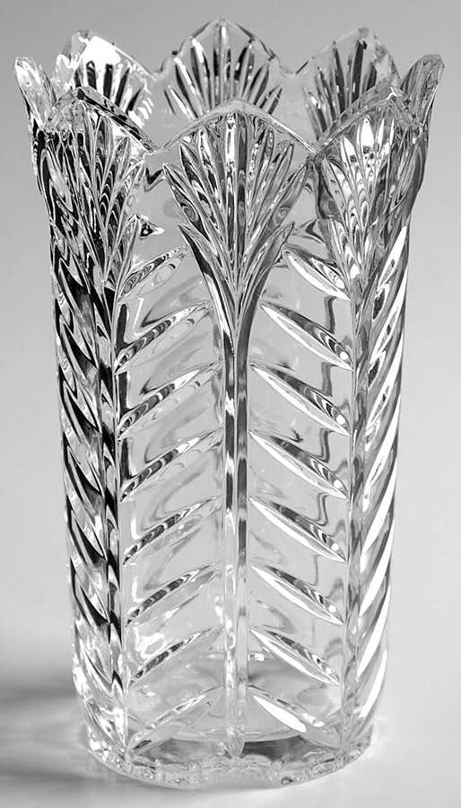 Portico 7" Flower Vase by Crystal Clear Industries-1