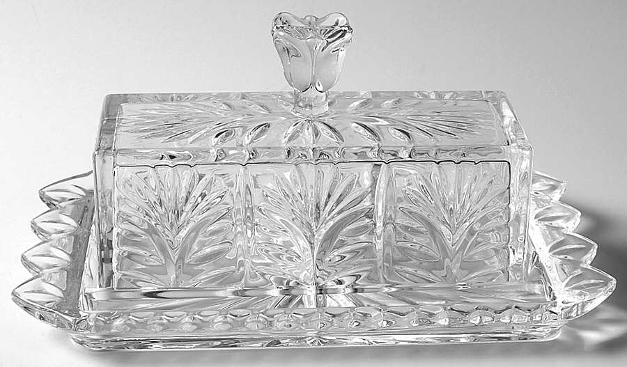 Portico Covered 1/4 Pound Butter by Crystal Clear Industries-1