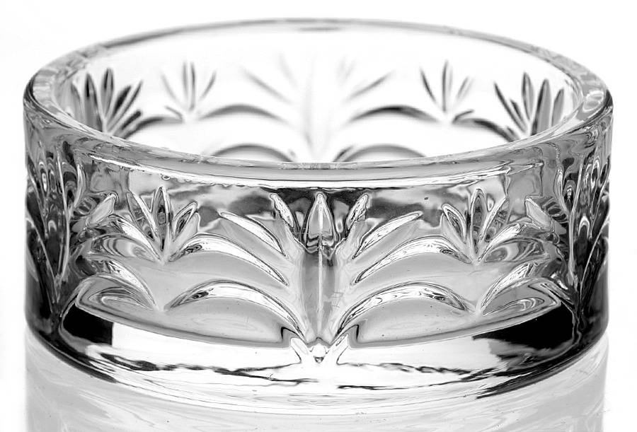 Portico (2 Piece) Cracker/Condiment Set Dip Bowl by Crystal Clear Industries-1