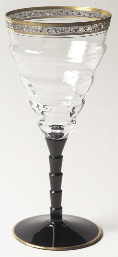 1446-1 Water Goblet by Central Glass Works-1
