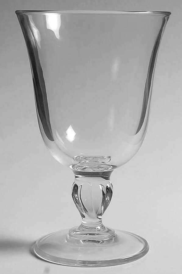Casual Settings Clear Water Goblet by Cristal D'Arques - Durand-1