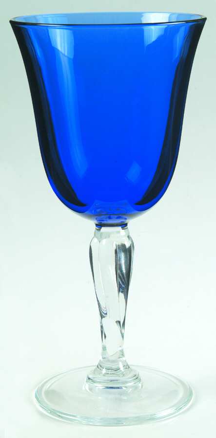 Casual Setting Sapphire Wine Glass by Cristal D'Arques - Durand-1