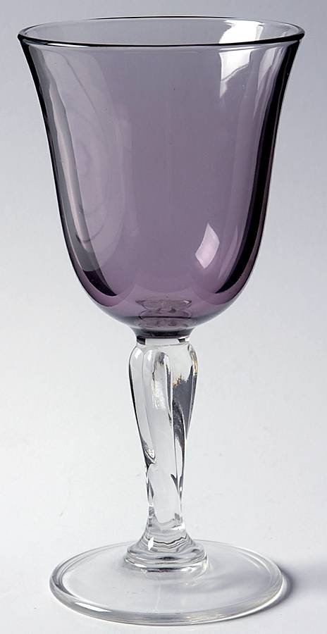 Casual Settings Amethyst Wine Glass by Cristal D'Arques - Durand-1