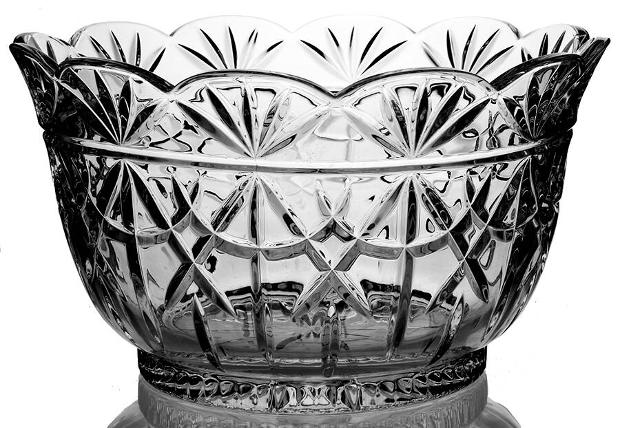 Joanna 9" Round Bowl by Cristal D'Arques - Durand-1