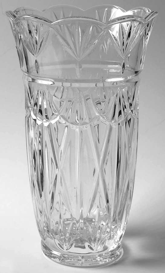 Joanna 8" Flower Vase by Cristal D'Arques - Durand-1