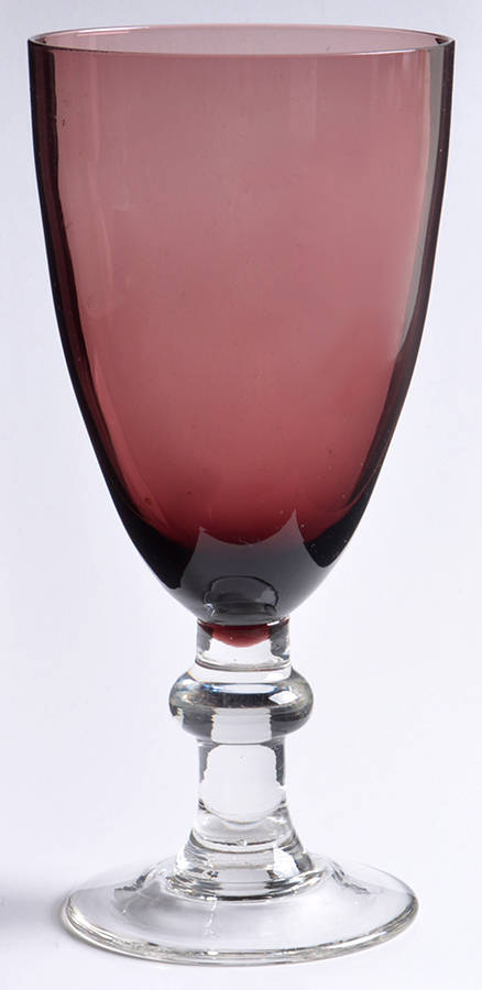 C1X1 Amethyst Water Goblet by Certified International-1